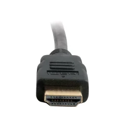 C2G 2' HDMI Ethernet Cable, 30 AWG, Black (50607)