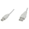 C2G® 16.4' USB 2.0 A To B Cable, White