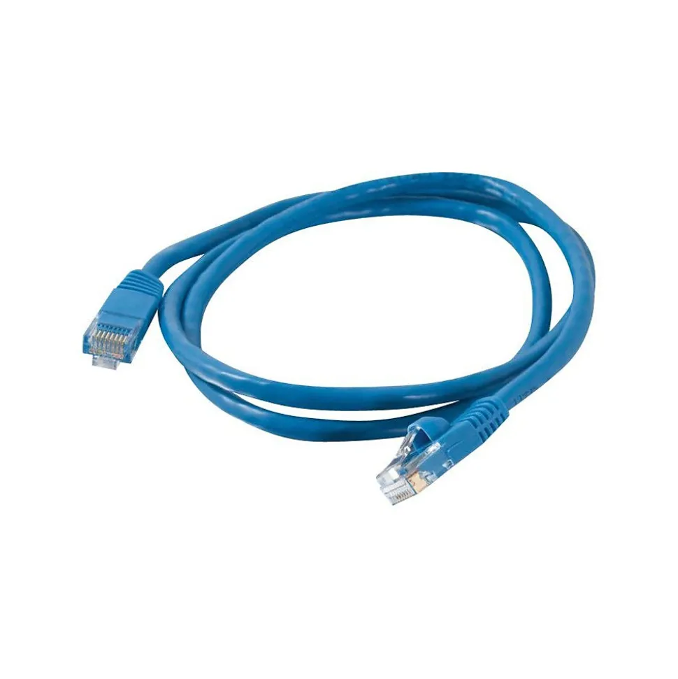 C2G 7ft Cat5e Snagless Unshielded (UTP) Network Patch Cable - Blue