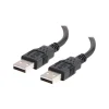 C2G 1m USB 2.0 A Male to A Male Cable - Black (3.2ft)