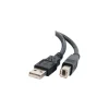 C2G 1m USB 2.0 A/B Cable - Black (3.3ft)