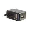 C2G USB Adapter for Most Smartphones, Black (22335)