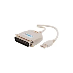 C2G® USB/Centronics Parallel Printer Adapter Cable, 6'