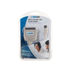 C2G® USB/Centronics Parallel Printer Adapter Cable, 6'
