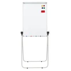 Charles Leonard Double Sided Magnetic Whiteboard Easel (AVT35800)