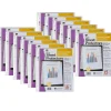 Charles Leonard Economy Weight Sheet Protector, 8.5" x 11", Clear, 15 Per Pack, 12 Packs (CHL48115-12)