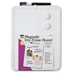 Charles Leonard Magnetic Dry Erase Board, 8 1/2