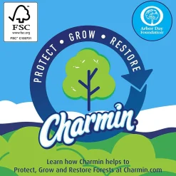 Charmin Essentials Soft Mega Toilet Paper, 2-Ply, White, 330 Sheets/Roll, 9 Rolls/Pack, 4 Packs/Carton (04536)