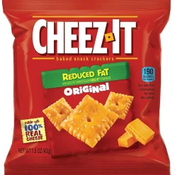 Cheez-It Reduced Fat Reduced Fat Cheddar Crackers, 1.5 oz., 60 Packs/Box (KEE12226)