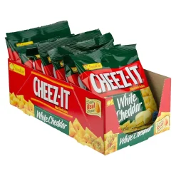 Cheez-It White cheddar Crackers, 1.5 oz., 8 Packs/Box (KEE12654)