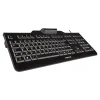 CHERRY KC 1000 SC Wired Keyboard, Black (JK-A0100EU-2)