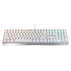 Cherry MX Board 3.0S RGB Mechanical Keyboard with MX RED Switches, White (G80-3874HYAUS-0)