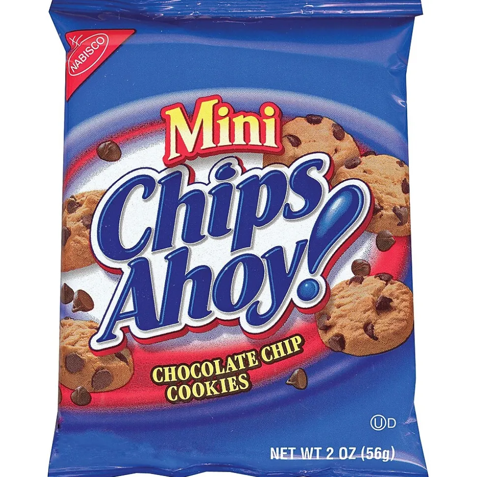 Chips Ahoy! Chocolate Chip Cookies, 2 oz, 60/Carton (NFG015480)
