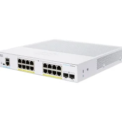 Cisco 350 CBS350-16P-2G-NA 18 Ports Gigabit Ethernet Rack Mountable Switch