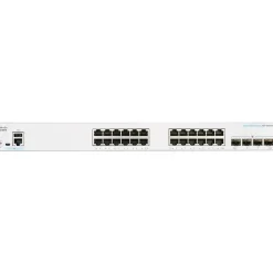 Cisco 250 CBS250-24PP-4G-NA 24 Ports Gigabit Ethernet Rack Mountable Switch