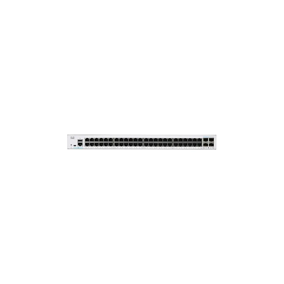 Cisco 250 48-Port Gigabit Ethernet Managed Switch, Silver (CBS25048T4GNA)