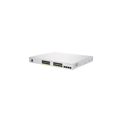 Cisco 250 24-Port Gigabit Ethernet Managed Switch, Silver (CBS25024FP4GNA)