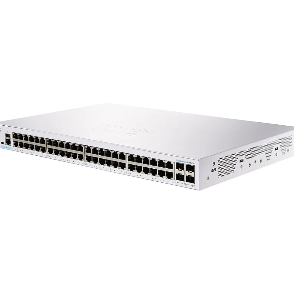 Cisco 250 52-Port Gigabit Ethernet Managed Switch, Silver (CBS25048T4XNA)
