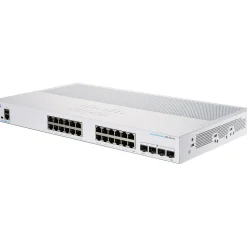 Cisco 350 24-Port Gigabit Ethernet Managed Switch, Silver (CBS35024T4XNA)