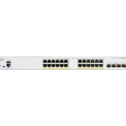 Cisco 250 24-Port Gigabit Ethernet Managed Switch, Silver (CBS25024P4XNA)
