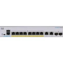 Cisco 350 8-Port Gigabit Ethernet Managed Switch, Silver (CBS3508PE2GNA)