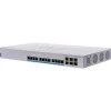 Cisco 350 12-Port Gigabit Ethernet Managed Switch, Silver (CBS35012NP4XNA)
