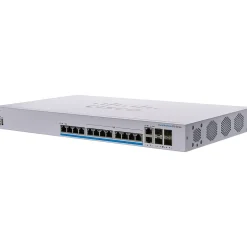 Cisco 350 12-Port Gigabit Ethernet Managed Switch, Silver (CBS35012NP4XNA)