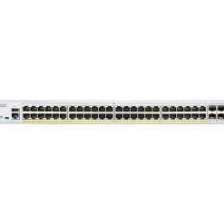 Cisco 250 48-Port Gigabit Ethernet Managed Switch, Silver (CBS25048PP4GNA)