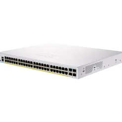 Cisco Business 350 Series 52-Port Gigabit Ethernet Managed Switch, Silver (CBS350-48FP-4X-NA)