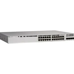 Cisco Catalyst 9200 24-Port Gigabit Ethernet Managed Switch, Silver (C9200L-24T-4X-E)