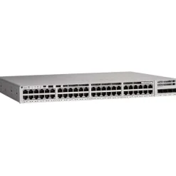 Cisco Catalyst 48-Port Gigabit Ethernet Managed Switch, Gray (C9200L48PXG4XAR)