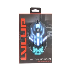 Civitar LVLUP LU737 Gaming Optical Mouse, Black
