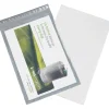 Clear View Poly Mailers, Clear/White, 14-1/2" x 19", 100/Case