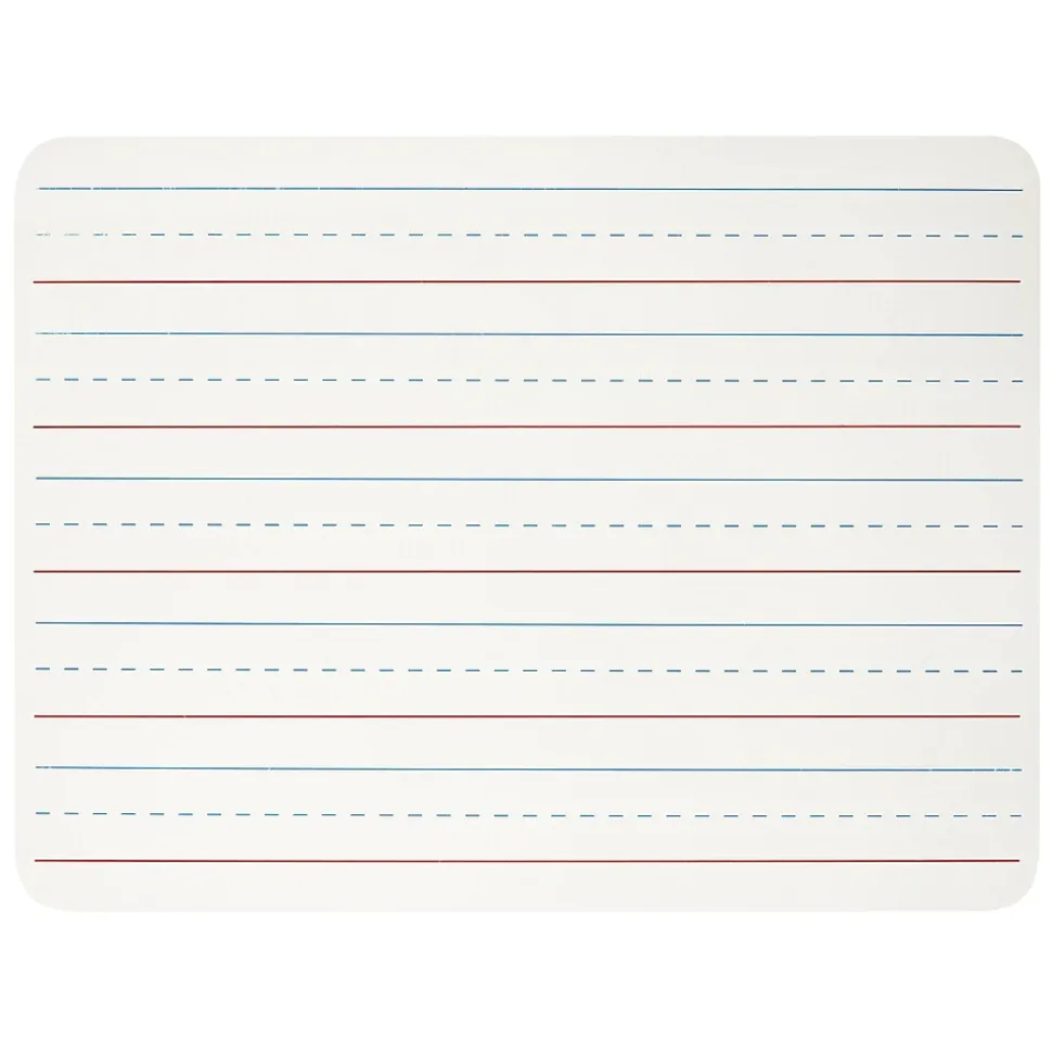 CLI 1-Sided Melamine Mobile Dry-Erase Whiteboard, 9" x 12", 12/Bundle (CHL35115-12)