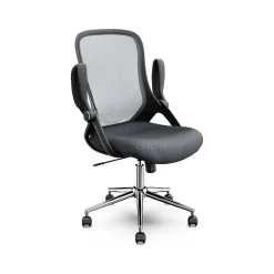 Click365 Ergonomic Fabric/Mesh Swivel Task Chair, Gray (CCHR10003B)