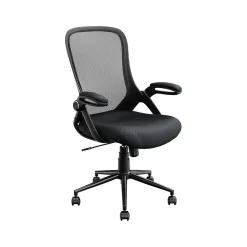 Click365 Ergonomic Fabric/Mesh Swivel Task Chair, Black (CCHR10003A)