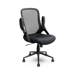 Click365 Ergonomic Fabric/Mesh Swivel Task Chair, Black (CCHR10003A)
