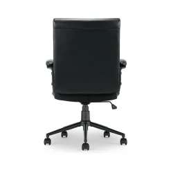 Click365 Transform 3.0 Ergonomic Bonded Leather Swivel Desk Chair, Black (CCHR10008B)