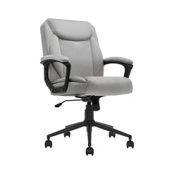 Click365 Transform 1.0 Ergonomic Fabric Swivel Desk Chair, Gray (CCHR10001C)