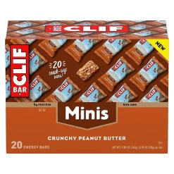 Clif Bar Crunchy Peanut Butter Minis,1.0 oz., 20/Box (CCC36412)