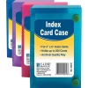 C-Line Index Card Case, 4" x 6", Assorted Colors (CLI58046)