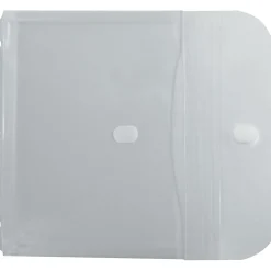 C-Line Poly Binder Pockets, 3-Hole Punched, Clear, 5/Pack (CLI57537)