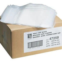 C-Line Reclosable Small Parts Bags, 2 Mil, 5"W x 8"D, 1000/Carton (47258)