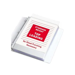 C-Line Standard Weight Sheet Protector, Non Glare, 11