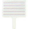 C-Line Two-Sided Dry Erase Answer Paddle, Lined/Plain, 10" x 8", Pack of 12 (CLI4067012)
