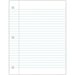 C-Line Wide Ruled Filler Paper, 8