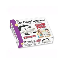 CLN Class Pack Masonite Dry-Erase Whiteboards, 9" x 12", 12/Set (CHL35036)