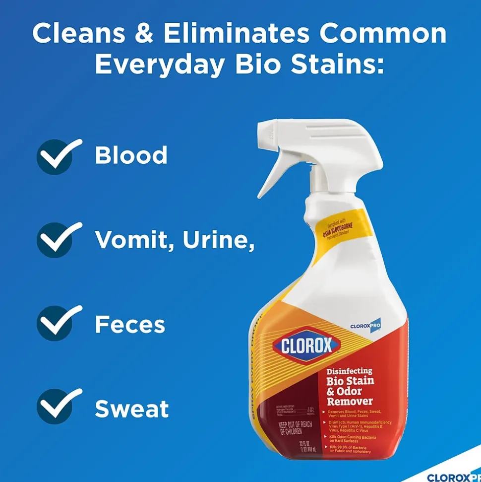Clorox Bio Stain & Odor Remover Pull Top, 32 oz. (31911)