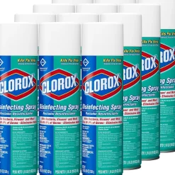 Clorox Commercial Solutions All-Purpose Cleaners & Spray Disinfectant, Fresh Scent, 19 oz., 12/Carton (CLO38504CT)