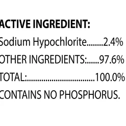 Clorox Disinfecting Toilet Bowl Cleaner with Bleach, Rain Clean Scent, 24 Oz., 2/Pack (00273)